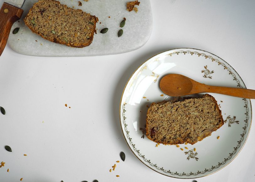 Recette du banana bread IG bas en cas de diabète