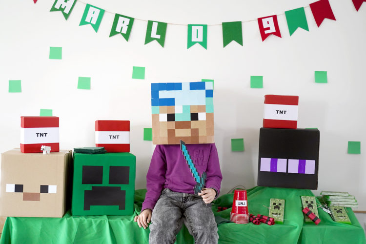 ORGANISER UN ANNIVERSAIRE MINECRAFT®