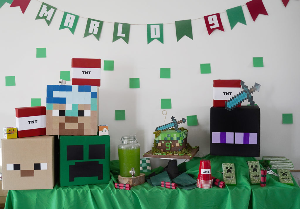 La déco minecraft